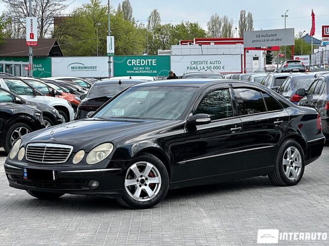 Mercedes E 220 2005 doar la InterAuto
