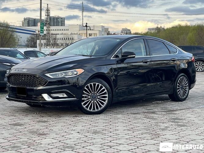 Ford Fusion 2018 doar la InterAuto