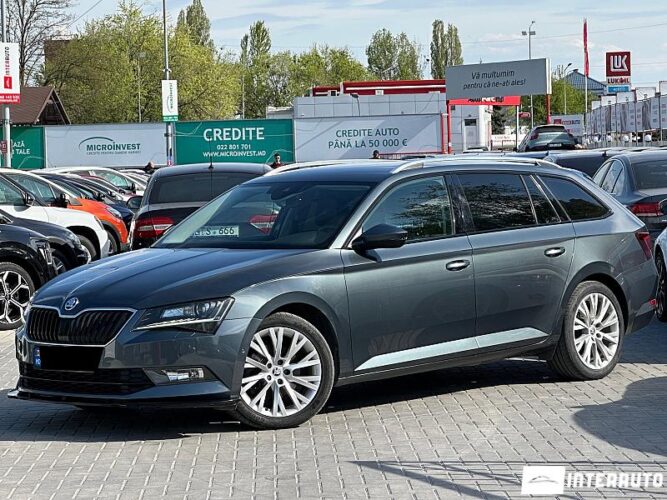 Skoda Superb 2019 doar la InterAuto