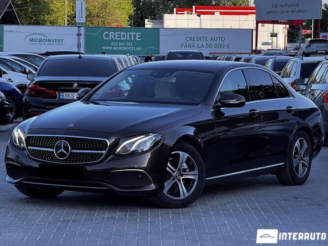Mercedes E 200 2018 doar la InterAuto