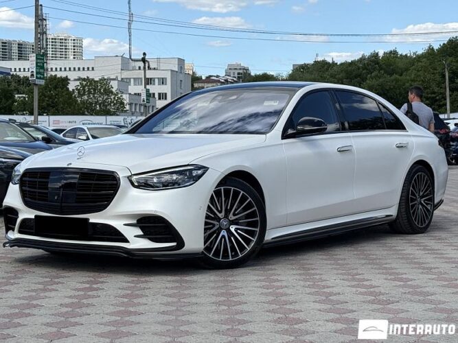 Mercedes S 500 2022 doar la InterAuto