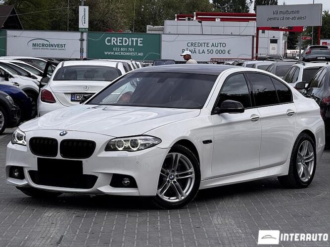 BMW 525 2014 doar la InterAuto