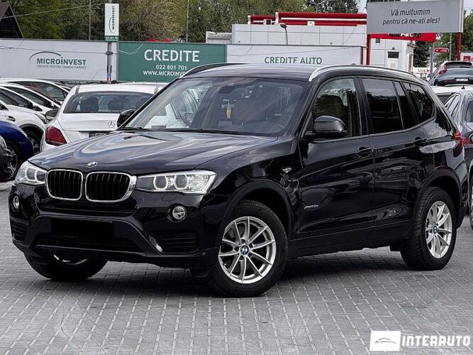 BMW X3 2.0D 2016 doar la InterAuto