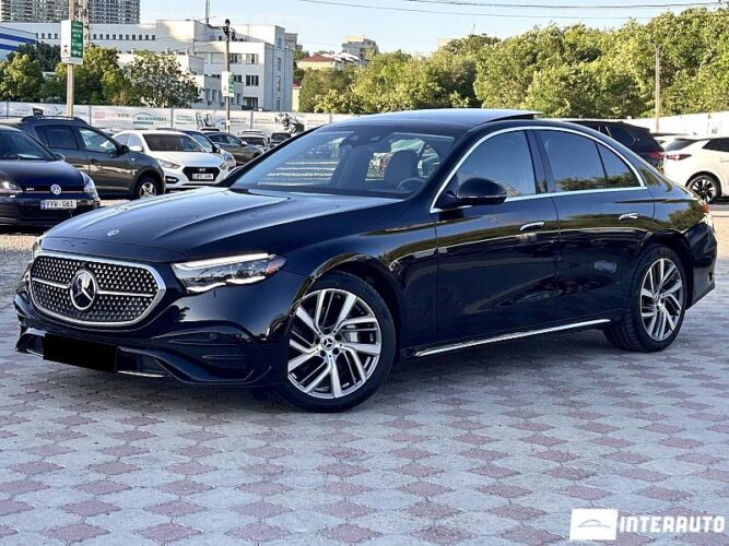 Mercedes E 350 2023 doar la InterAuto