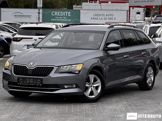 Skoda Superb 2016 doar la InterAuto