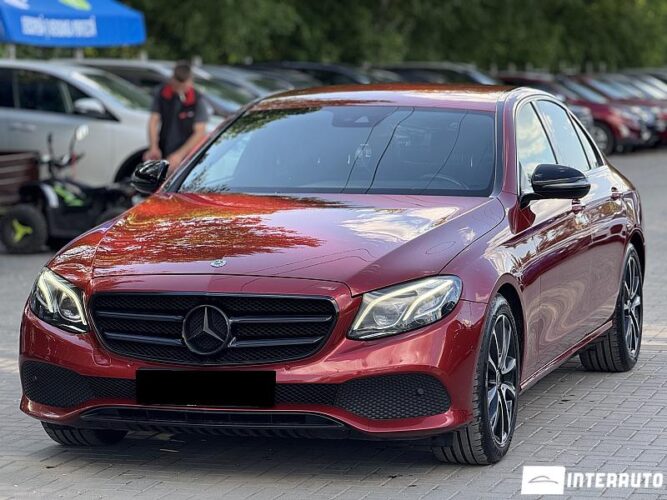 Mercedes E 220 2017 doar la InterAuto