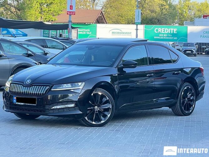Skoda Superb 2020 doar la InterAuto