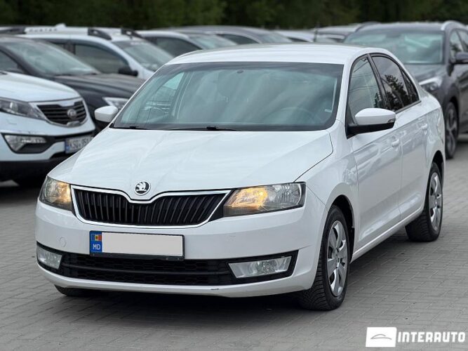 Skoda Rapid 2016 doar la InterAuto