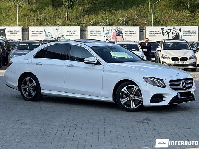 Mercedes E 300 2018 doar la InterAuto