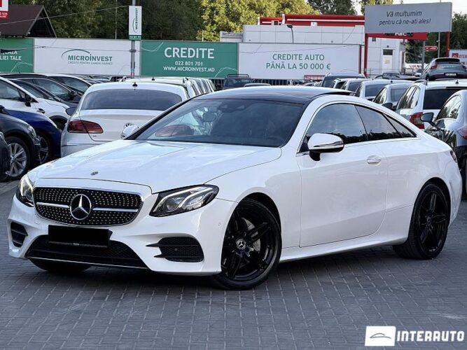 Mercedes E 220 2018 doar la InterAuto