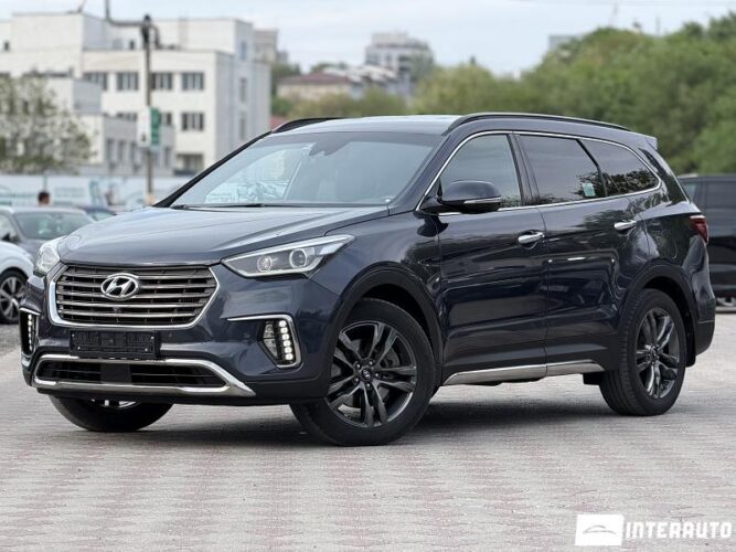 Hyundai Grand Santa Fe 2017 doar la InterAuto