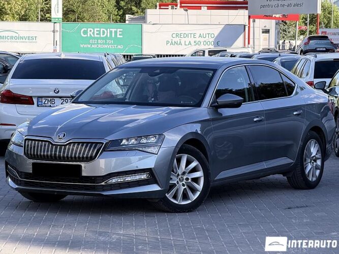Skoda Superb 2020 doar la InterAuto