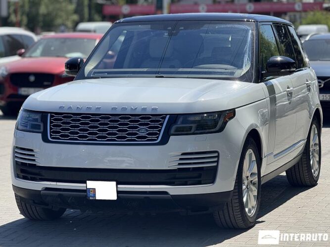 Land Rover Range Rover Vogue 2020 doar la InterAuto