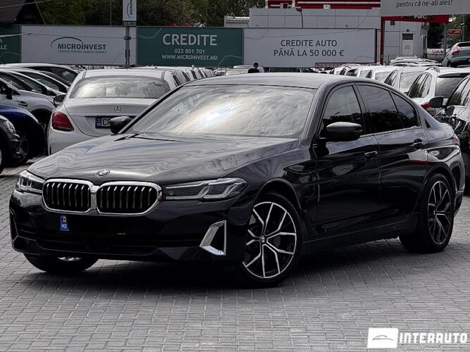 BMW 530e 2020 doar la InterAuto