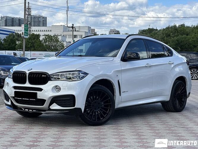 BMW X6 3.0D 2015 doar la InterAuto