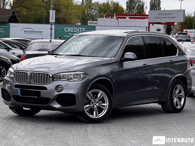 BMW X5 4.0e 2016 doar la InterAuto