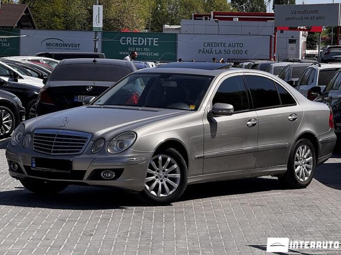 Mercedes E 200 2007 doar la InterAuto