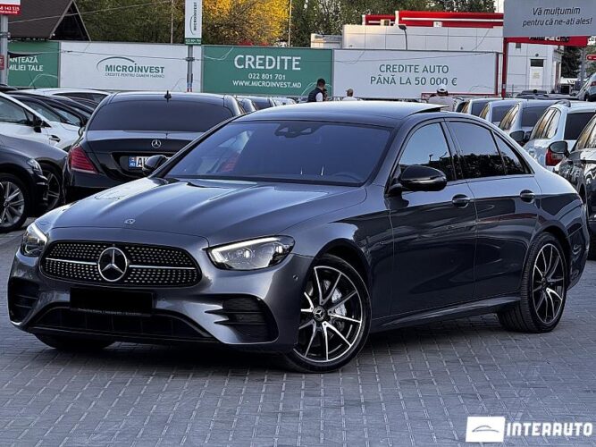 Mercedes E 300e 2020 doar la InterAuto