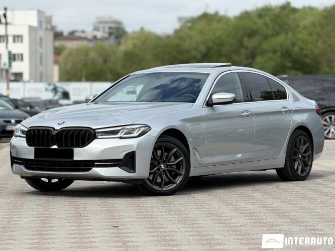 BMW 530e 2021 doar la InterAuto