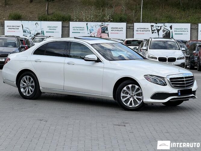 Mercedes E 300 2018 doar la InterAuto