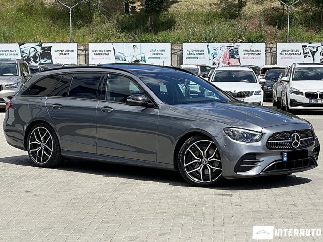 Mercedes E 220 2021 doar la InterAuto