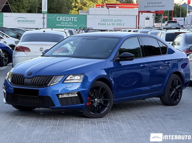 Skoda Octavia RS 2018 doar la InterAuto