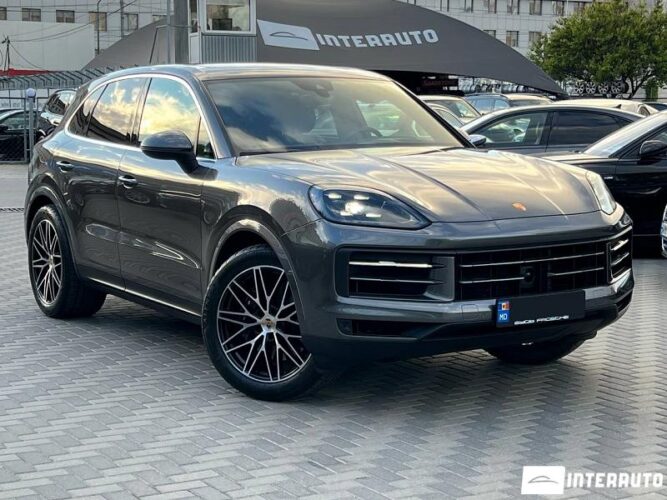 Porsche Cayenne 2023 doar la InterAuto