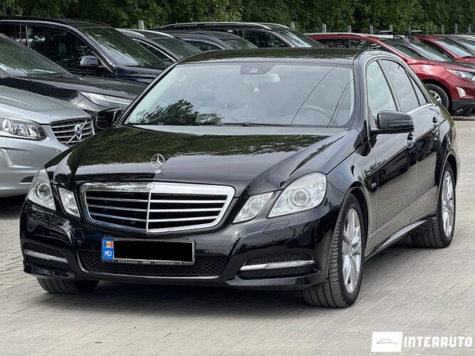 Mercedes E 220 2011 doar la InterAuto
