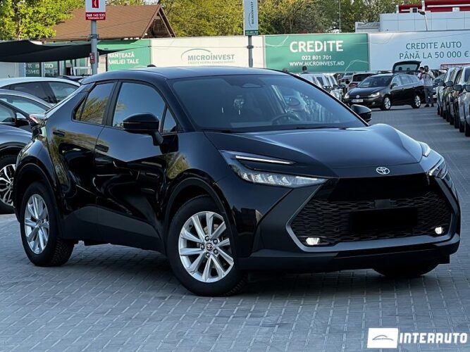 Toyota C-HR 2024 doar la InterAuto