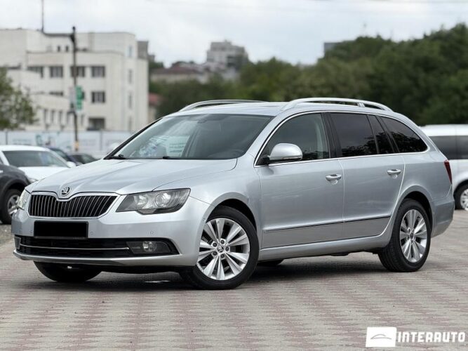 Skoda Superb 2013 doar la InterAuto