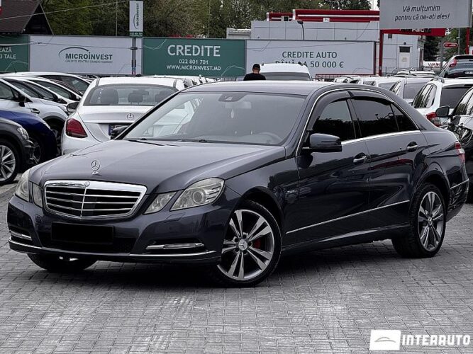 Mercedes E 220 2009 doar la InterAuto