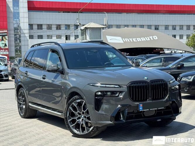 BMW X7 4.0d 2025 doar la InterAuto