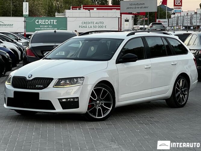 Skoda Octavia RS 2017 doar la InterAuto