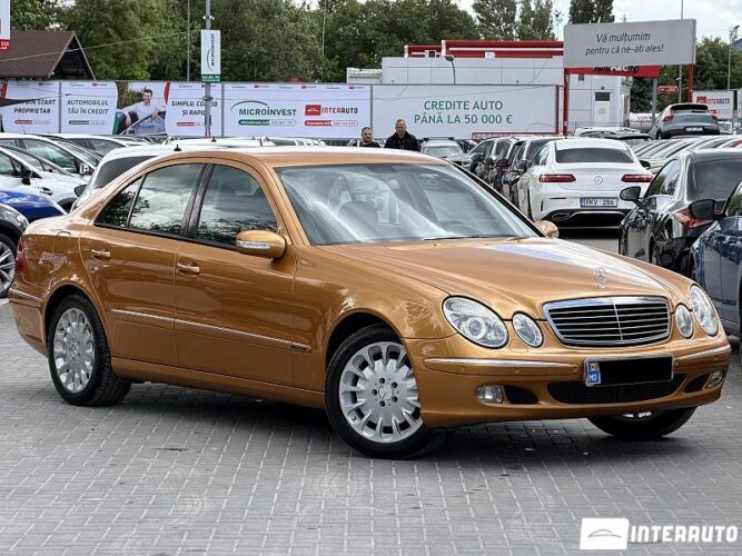 Mercedes E 200 31 mercedes E 200 2003