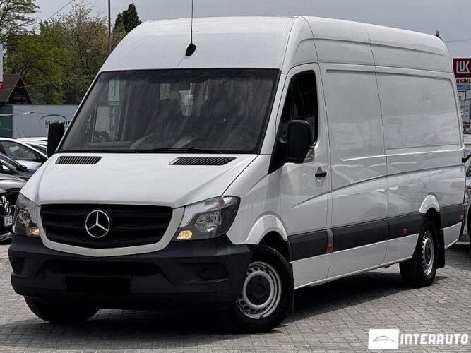 Mercedes Sprinter 2018 doar la InterAuto