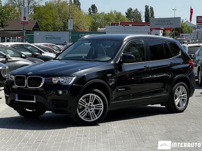 BMW X3 2.0D 2016 doar la InterAuto