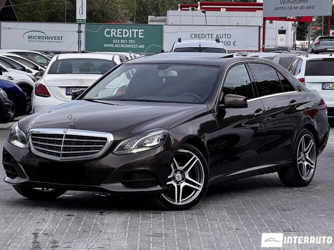 Mercedes E 200 2013 doar la InterAuto