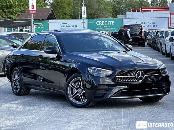 Mercedes E 300e 2021 doar la InterAuto