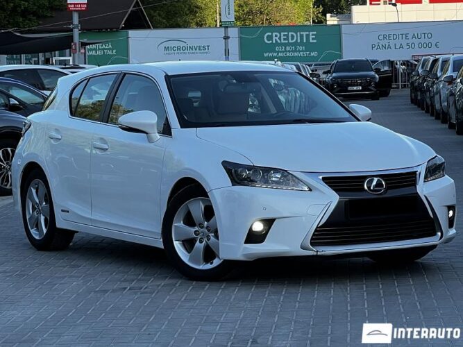 Lexus CT 200h 2014 doar la InterAuto