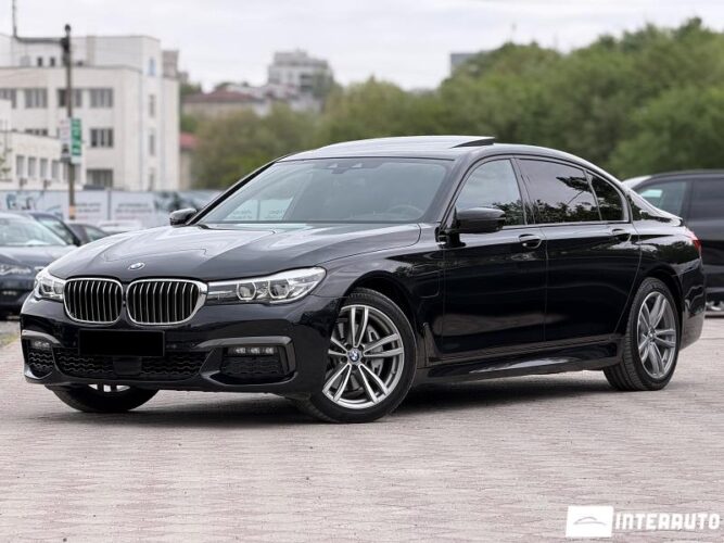 BMW 740e 2017 doar la InterAuto