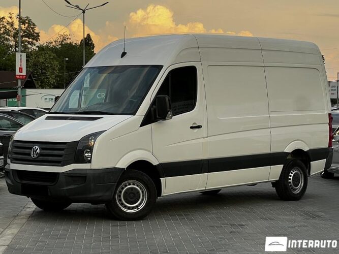 Volkswagen Crafter 2014 doar la InterAuto