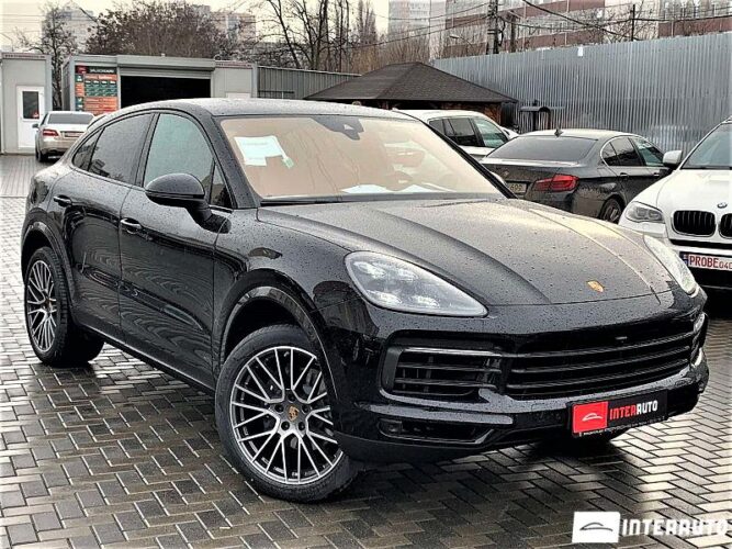 Porsche Cayenne Coupe 2020 doar la InterAuto
