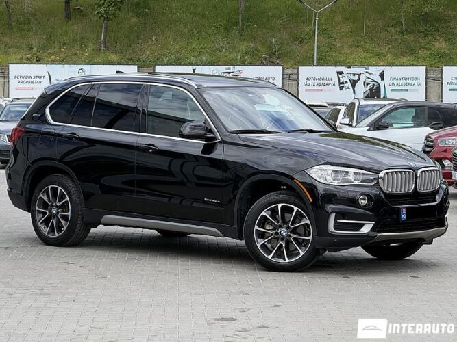 BMW X5 4.0e 2017 doar la InterAuto
