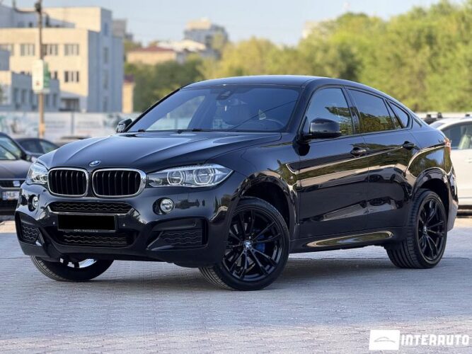 BMW X6 3.0D 2017 doar la InterAuto