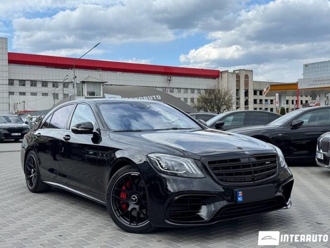 Mercedes S 63 AMG 2020 doar la InterAuto