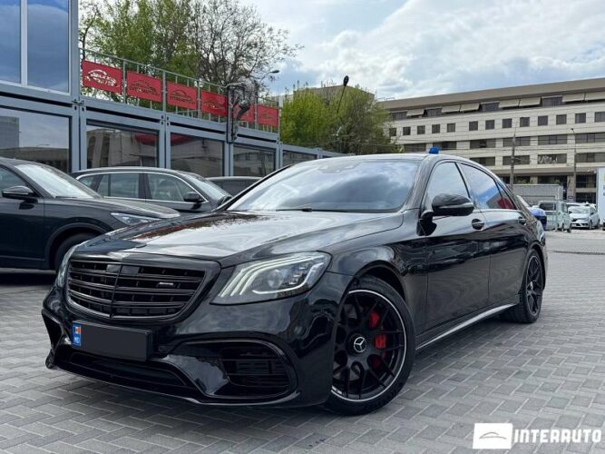 mercedes S 63 AMG 2020