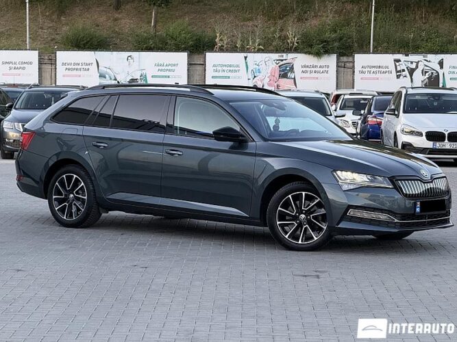 Skoda Superb 2021 doar la InterAuto