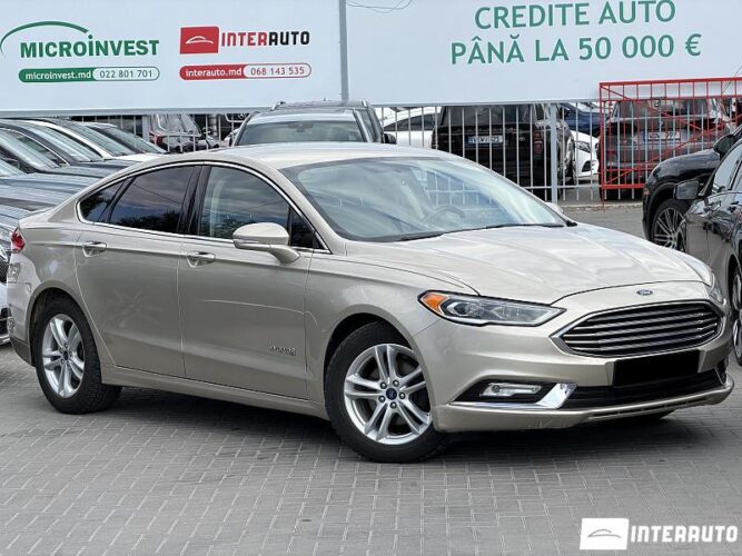 Ford Fusion 2018 doar la InterAuto