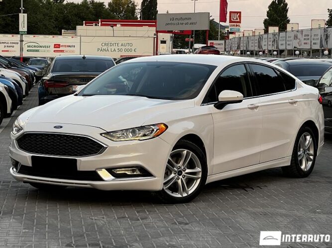 Ford Fusion 2018 doar la InterAuto