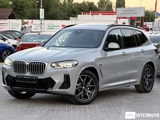 BMW X3 3.0e 2022 doar la InterAuto